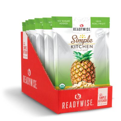 Image showing  Case Organic Freeze-Dried Pineapples, 6 ct.