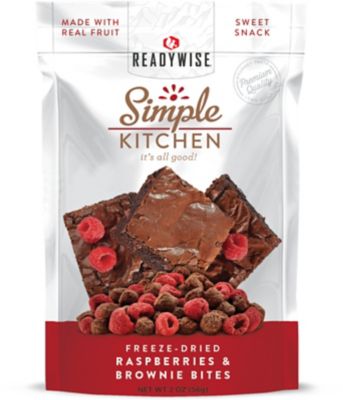 ReadyWise Case Simple Kitchen Raspberries and Brownie Bites, 6 ct.