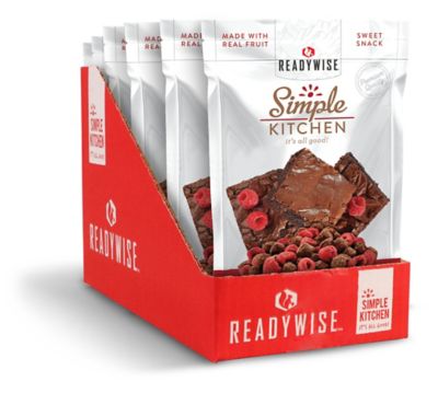 Image showing  Case Simple Kitchen Raspberries and Brownie Bites, 6 ct.