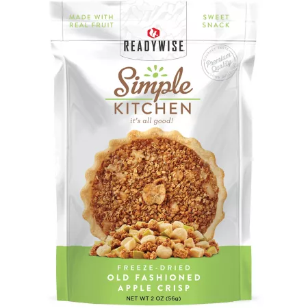 ReadyWise Case Simple Kitchen Old Fashioned Apple Crisp 6 ct Snacks