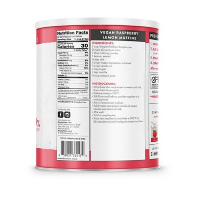 Image showing  Simple Kitchen Freeze-Dried Raspberries, 22 Servings