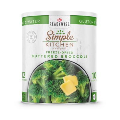 ReadyWise Simple Kitchen D Buttered Broccoli, 20 Servings