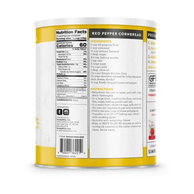 Image showing  Simple Kitchen Freeze-Dried Corn, 23 Servings