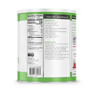 Image showing  Simple Kitchen Dehydrated Chopped Onions, 250 Servings