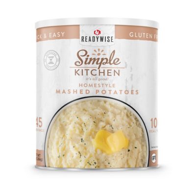 ReadyWise Simple Kitchen Mashed Potatoes, 45 Servings