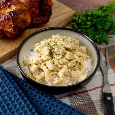 Image showing  Simple Kitchen Freeze-Dried Diced Chicken, 16 Servings