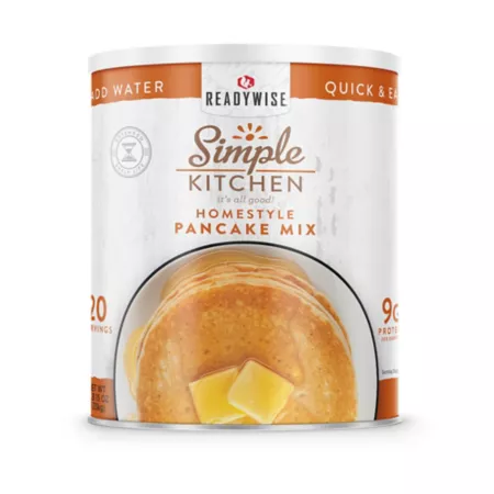 ReadyWise Simple Kitchen Pancake Mix 20 Servings Snacks