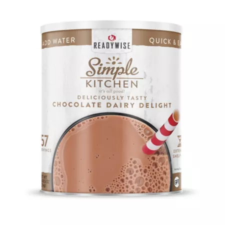 ReadyWise Simple Kitchen Chocolate Dairy Delight 57 Servings Snacks