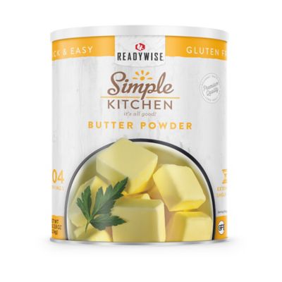 ReadyWise Simple Kitchen Butter Powder, 204 Servings