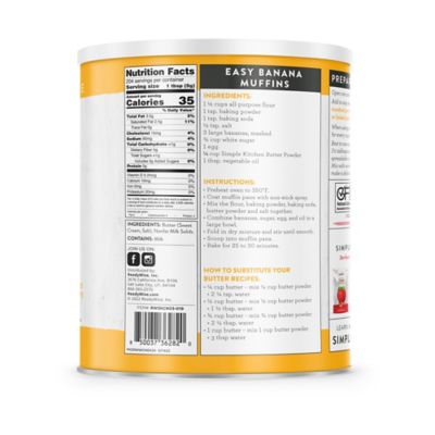 Image showing  Simple Kitchen Butter Powder, 204 Servings