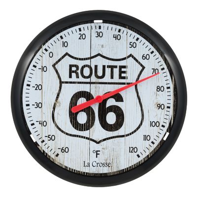 Route 66 Indoor/Outdoor Thermometer - La Crosse 104-108-R66