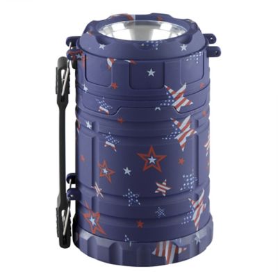 Barn Star 300 Lumen Cob LED Lantern, Americana Stars It has a pretty strong beam for its size and the lantern part is pretty bright