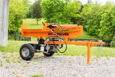 DK2 Power 27-Ton 6.5HP Horizontal/Vertical Hydraulic Log Splitter with KOHLER SH Series Gas Engine 196cc SH265, OPS227