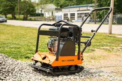 DK2 Power 17 in. x 21 in. 7HP 208CC Plate Compactor Powered by KOHLER CH270 Command Pro Commercial Gas Engine -  OPV425