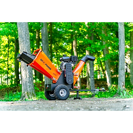 DK2 Power 5 in. 9.5HP Kinetic Wood Chipper with KOHLER CH395 Command PRO Commercial Gas Engine-OPC525