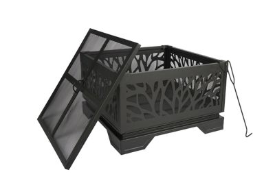 Image showing  26 in. Havenwood Square Wood-Burning Fire Pit