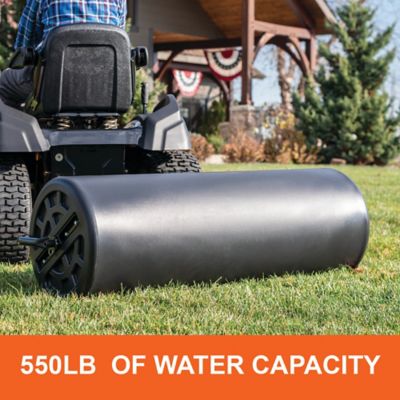 Image showing  Tow-Behind 18 in. x 48 in. Poly Tow Roller