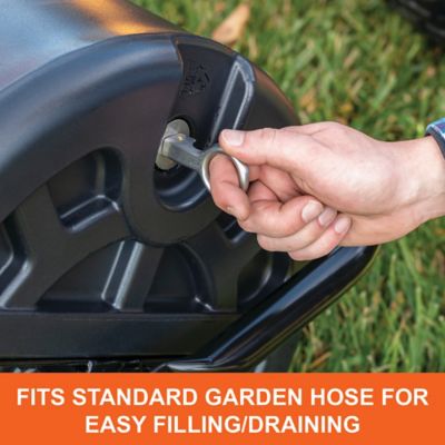 Image showing 8 th Agri-Fab Tow-Behind 18 x 48in. Poly Tow Roller