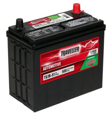 Traveller Powered by Interstate Automotive Battery, 51 BCI Group Size, 500 CCA