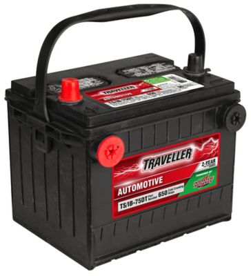 Traveller Powered by Interstate Automotive Battery, 75 BCI Group Size, 650 CCA