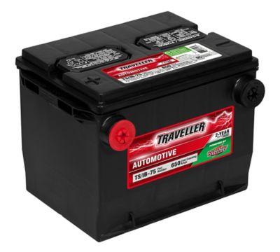 Traveller Powered by Interstate Automotive Battery, 75 BCI Group Size, 650 CCA