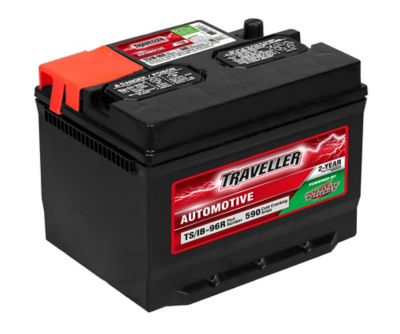 Traveller Powered by Interstate Automotive Battery, 96R BCI Group Size, 590 CCA