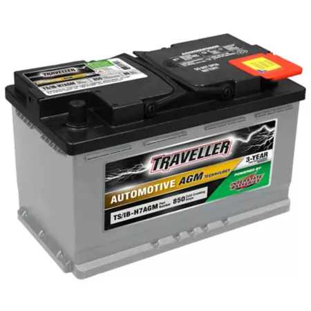 Traveler Powered by Interstate Automotive Battery with AGM Technology H7AGM 850 CCA Automotive Batteries