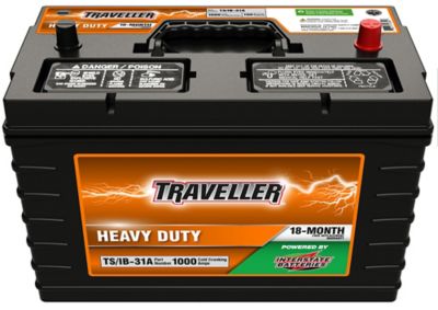 Image showing  12V 1,000 CA Heavy-Duty Battery