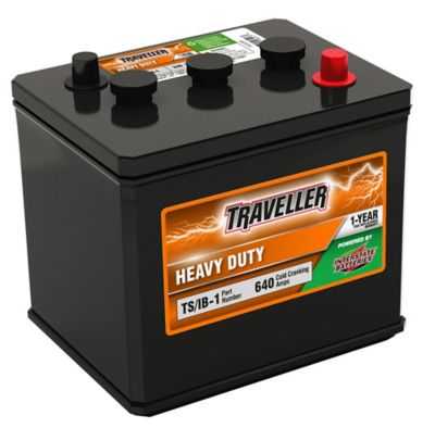 Traveller Powered by Interstate 6V 640CCA Heavy-Duty Battery