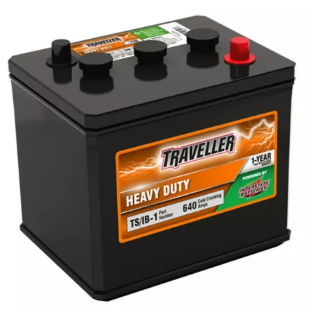 Traveler powered by a heavy-duty Interstate 6V 640 CCA battery Tractor Batteries