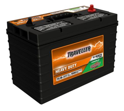 Traveller Powered by Interstate 12V 1,000 CCA Heavy-Duty Battery