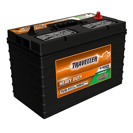Traveller Powered by Interstate 12V Heavy-Duty Battery
