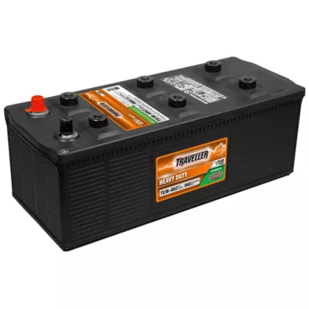 Traveler powered by a heavy-duty Interstate 12V 860 CCA battery Tractor Batteries