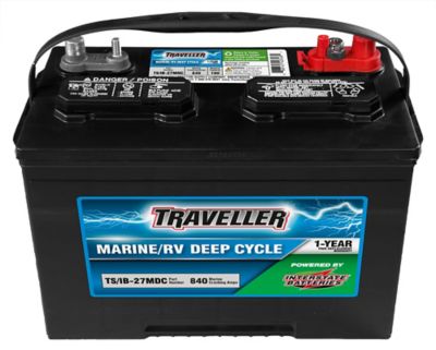 Image showing  Marine/RV Deep Cycle Battery, 840 MCA, TS/IB-27MDC