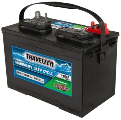 Image showing  Marine/RV Deep Cycle Battery, 840 MCA, TS/IB-27MDC
