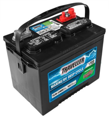 Traveller Powered by Interstate Marine/RV Deep Cycle Battery, 685 MCA