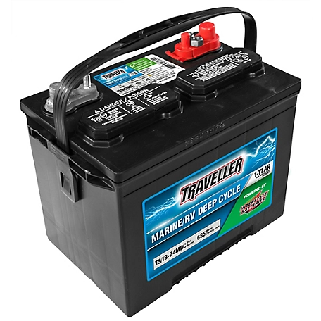 Traveller Powered by Interstate Marine/RV Deep Cycle Battery, 685 MCA