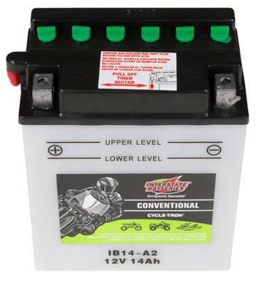 Image showing  12V 190 CCA Powersport Battery, IB14A-A2