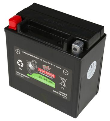 Image showing  12V 200 CCA Powersport Battery, FAYTX14