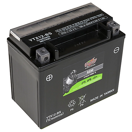 Interstate Batteries Powersports Battery, CYTX12-BS