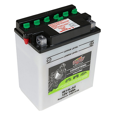 Interstate Batteries Powersports Battery, IB14L-A2