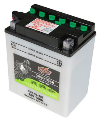 Interstate Batteries 12V 190 CCA Powersport Battery, IB14L-A2 At ...