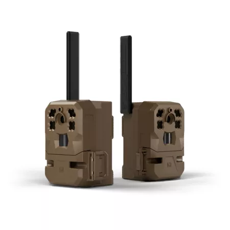 Moultrie Mobile Edge Cellular Surveillance Camera 2-Pack MCG-14078 Trail Cameras