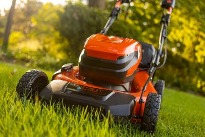 Image showing  21 in. 80V Cordless Self-Propelled Lawn Mower with Battery and Charger