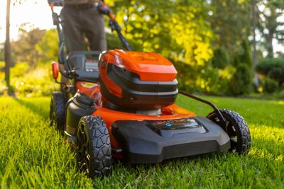 Image showing 5 th Bad Boy 21 in. 80V Cordless Self-Propelled Lawn Mower with Battery and Charger