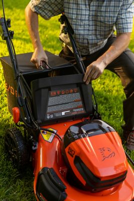 Image showing 9 th Bad Boy 21 in. 80V Cordless Self-Propelled Lawn Mower with Battery and Charger