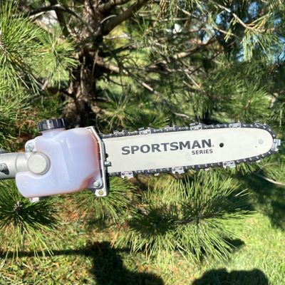 Image showing  10 in. 32.6cc Gas Pole Saw with Hedge Trimmer