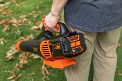 Image showing 6 th Bad Boy 170 MPH/730 CFM 80V Cordless Handheld Leaf Blower, Battery and Charger Included