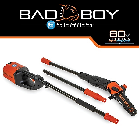 Bad Boy 80V Pole Saw with Battery and Charger, 088-7525-00