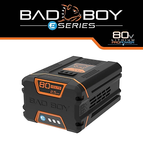 Bad Boy 80V 2.5 Ah Battery, 088-7530-00